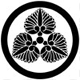 「三つ河骨」の家紋