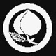 「丸に葉つき桃」の家紋
