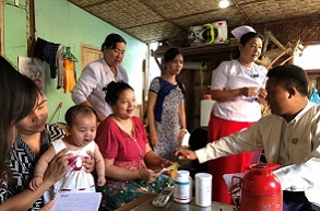 DEC錠の無償提供に対しミャンマー保健スポーツ省から感謝状を受領