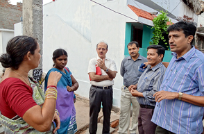 インド　ヤラダ村でのリンパ系フィラリア症制圧支援の取り組み